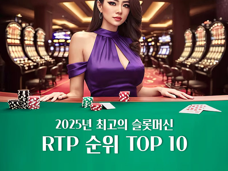 2025년 최고의 슬롯머신 RTP 순위