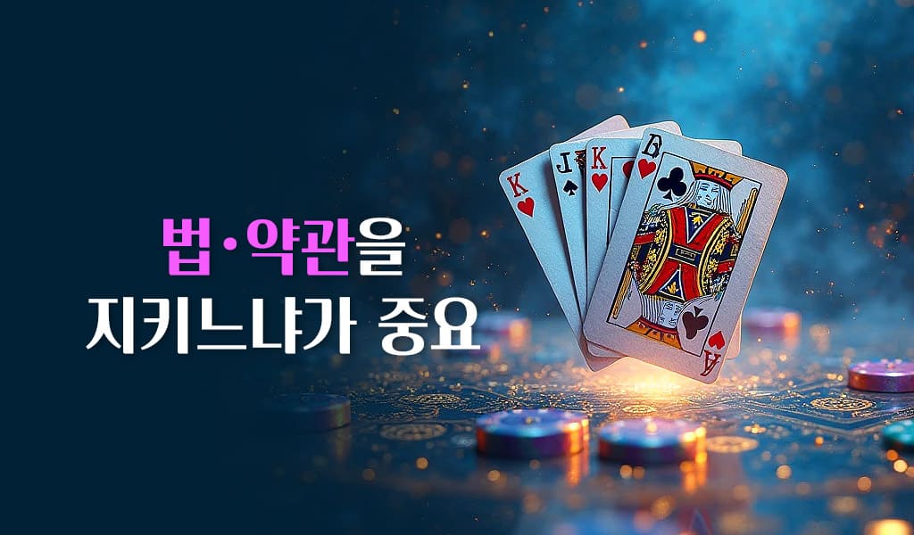 법·약관을 지키느냐가 중요